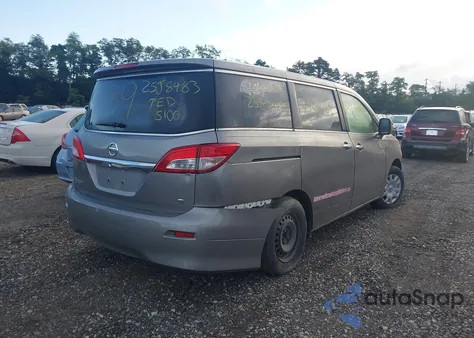 2012 Nissan Quest S z USA, uszkodzony, nr VIN JN8AE2KP2C9033243